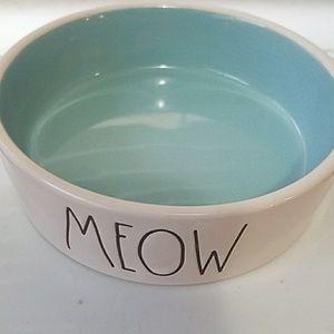 Rae Dunn meow cat dish